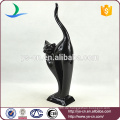 Qualitäts-Großhandelsreizende schwarze Katze keramische Hauptdekor